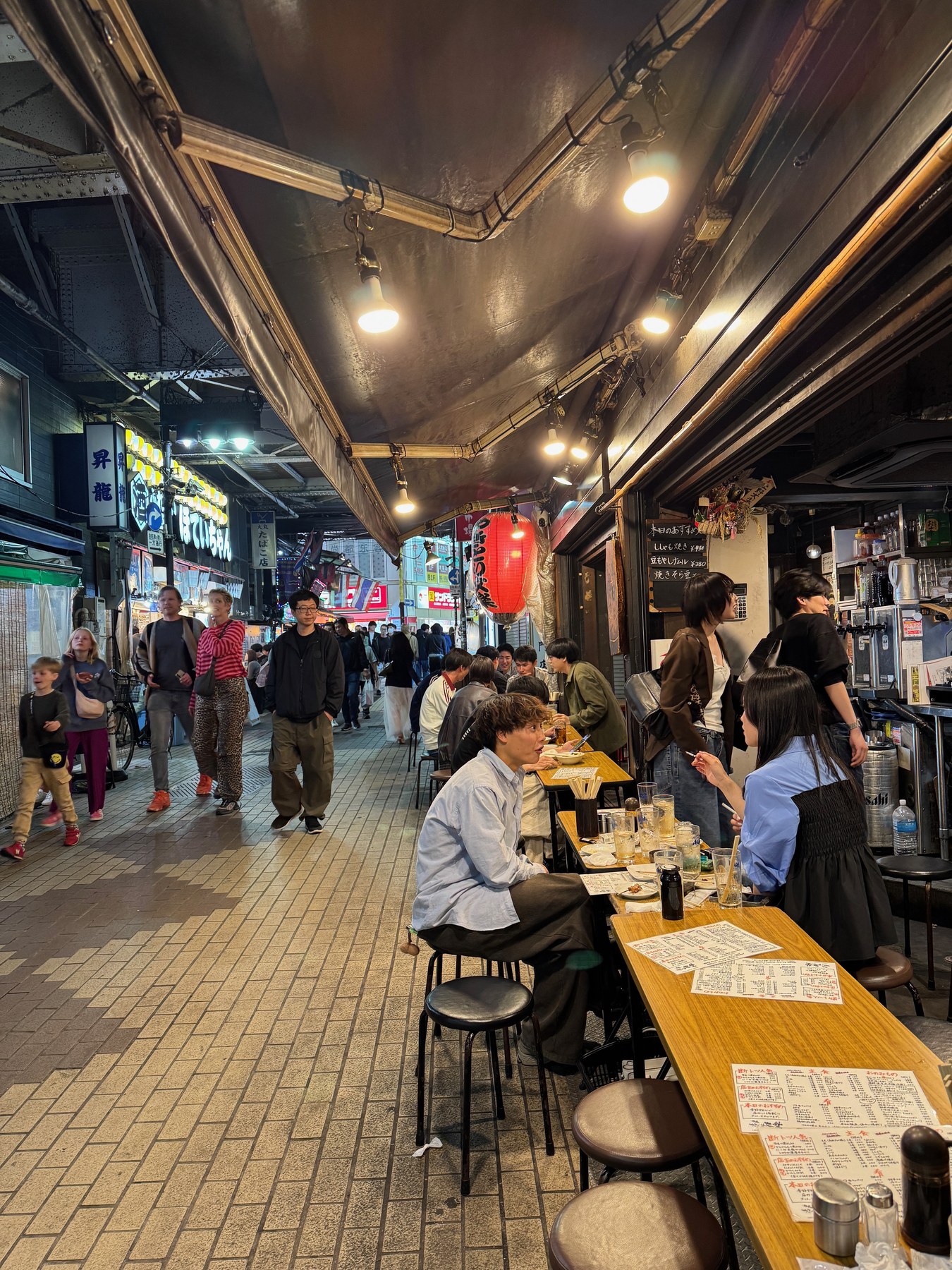 Abendessen in Tokio